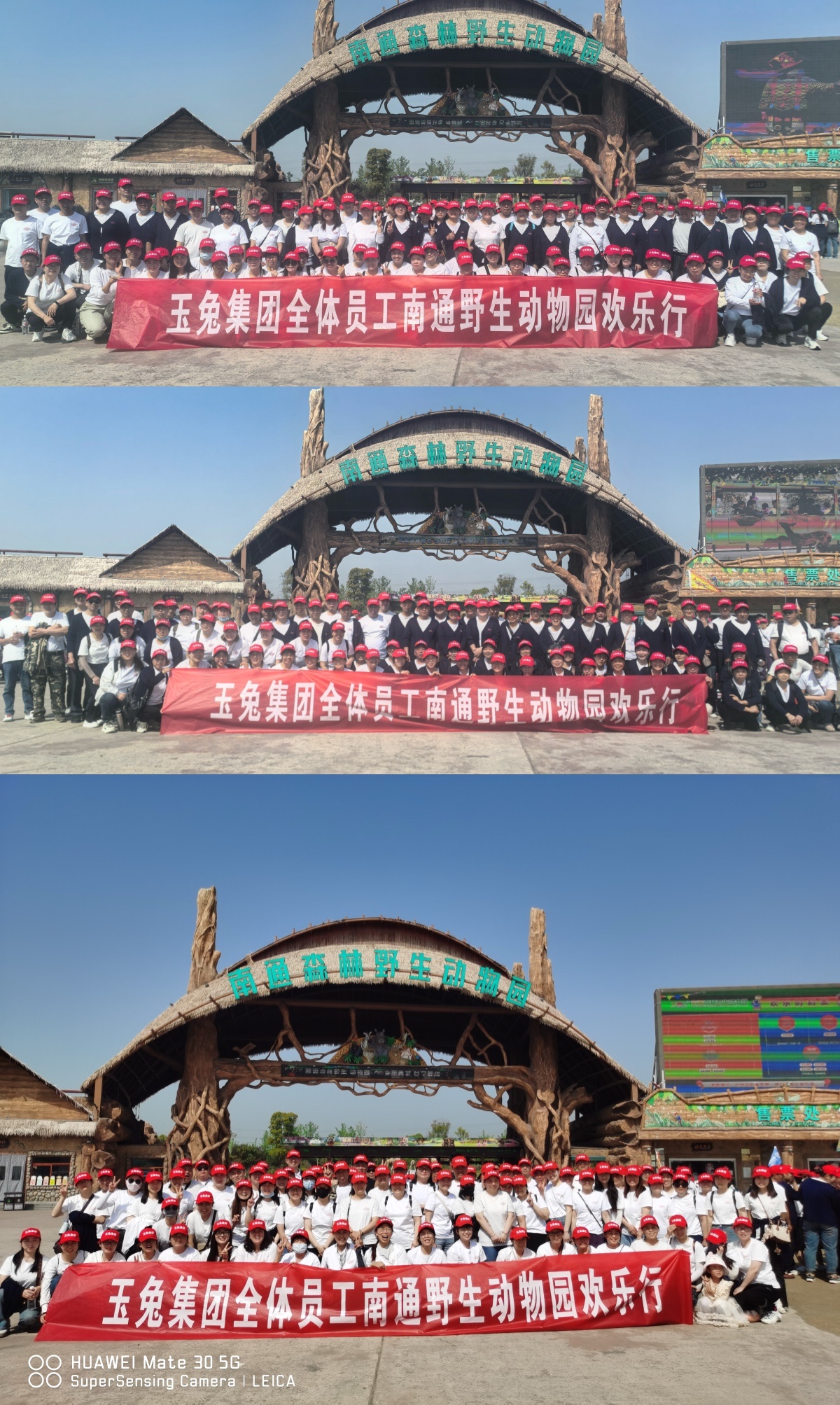 南通野生動物園歡樂之旅：玉兔集團全體員工共赴自然之約，暢享野趣時光！